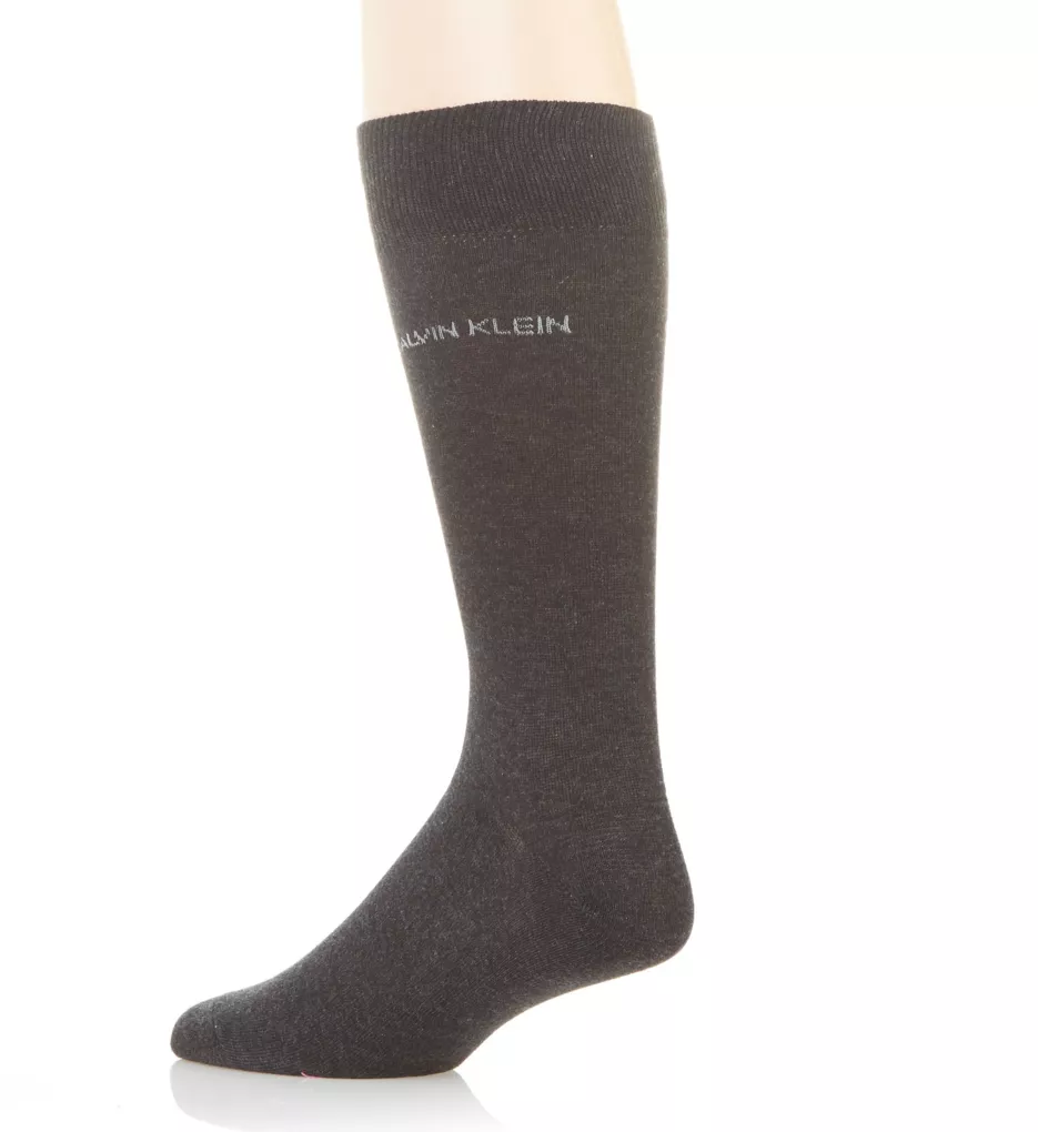 Non-Binding Dress Sock - 3 Pack BLK O/S by Calvin Klein