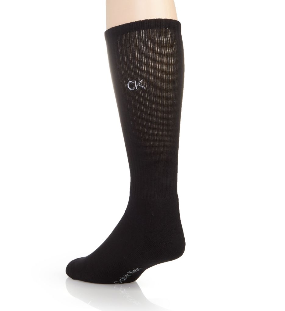 Organic Cotton Cushion Crew Socks - 3 Pack