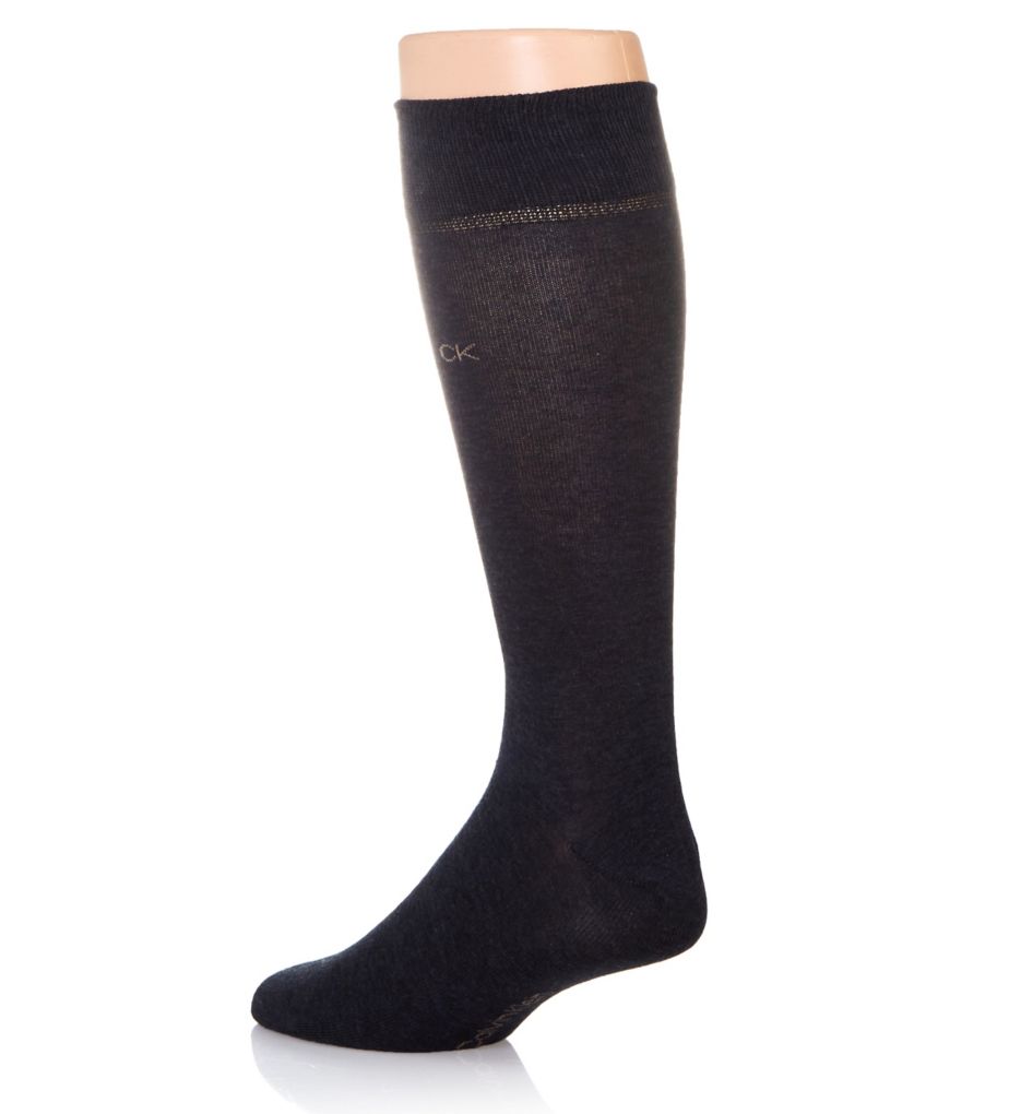 Flat Knit Dress Crew Sock - 4 Pack