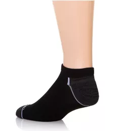 Microfiber Performance No Show Sock - 3 Pack BLK O/S