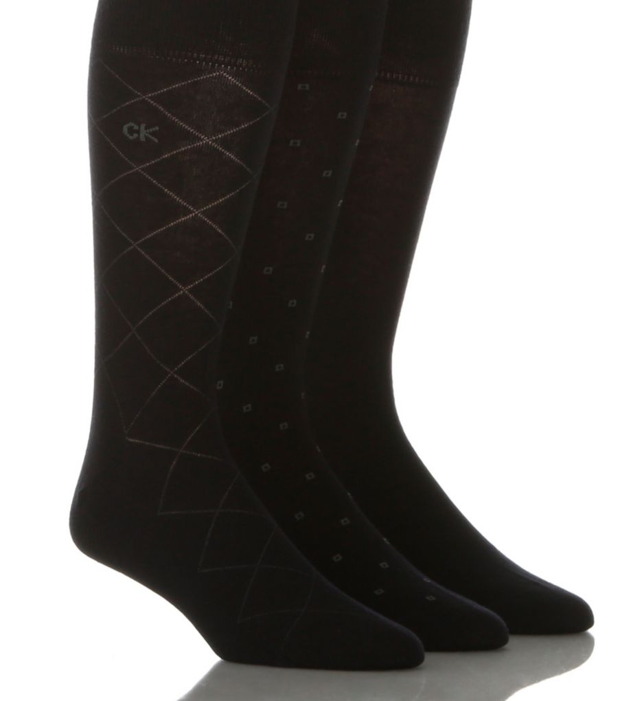 Fashion Geometric Sock - 3 Pack-acs