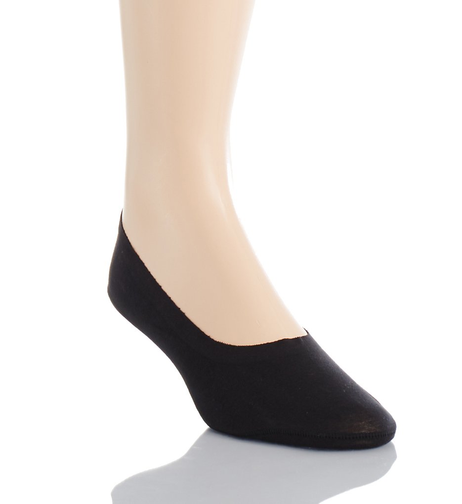 Calvin Klein ACA122 Ultra Fit Laser Cut No-Show Sock (Black)