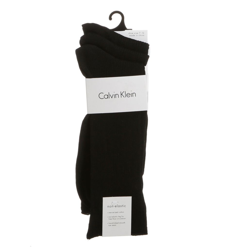 Calvin Klein 3 Pair Cotton Invisible Liner Socks - CKM201LN13C002