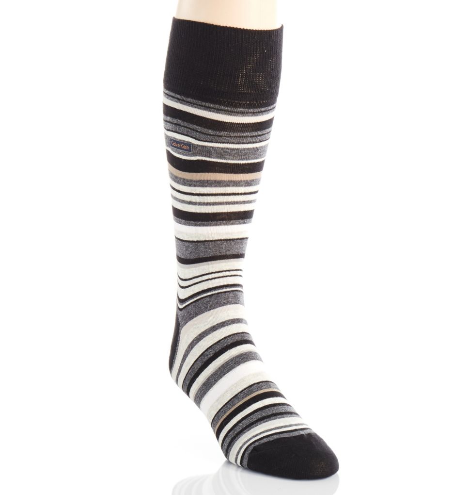 Barcode Multi Stripe Sock-acs