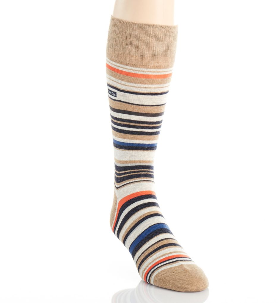 Barcode Multi Stripe Sock-acs