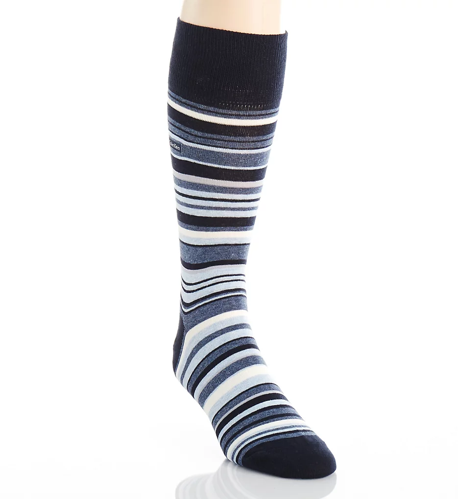 Barcode Multi Stripe Sock
