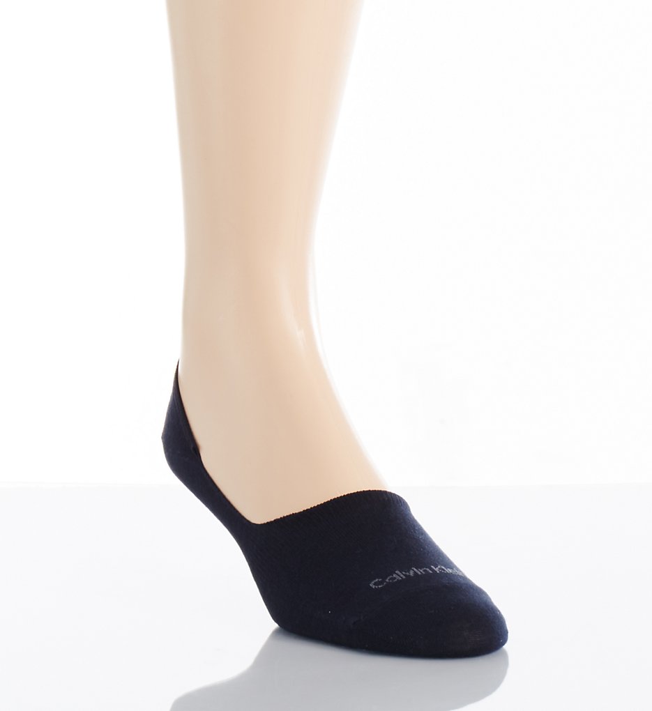 Calvin Klein ACT254 No-Show Sock Liner (Navy)