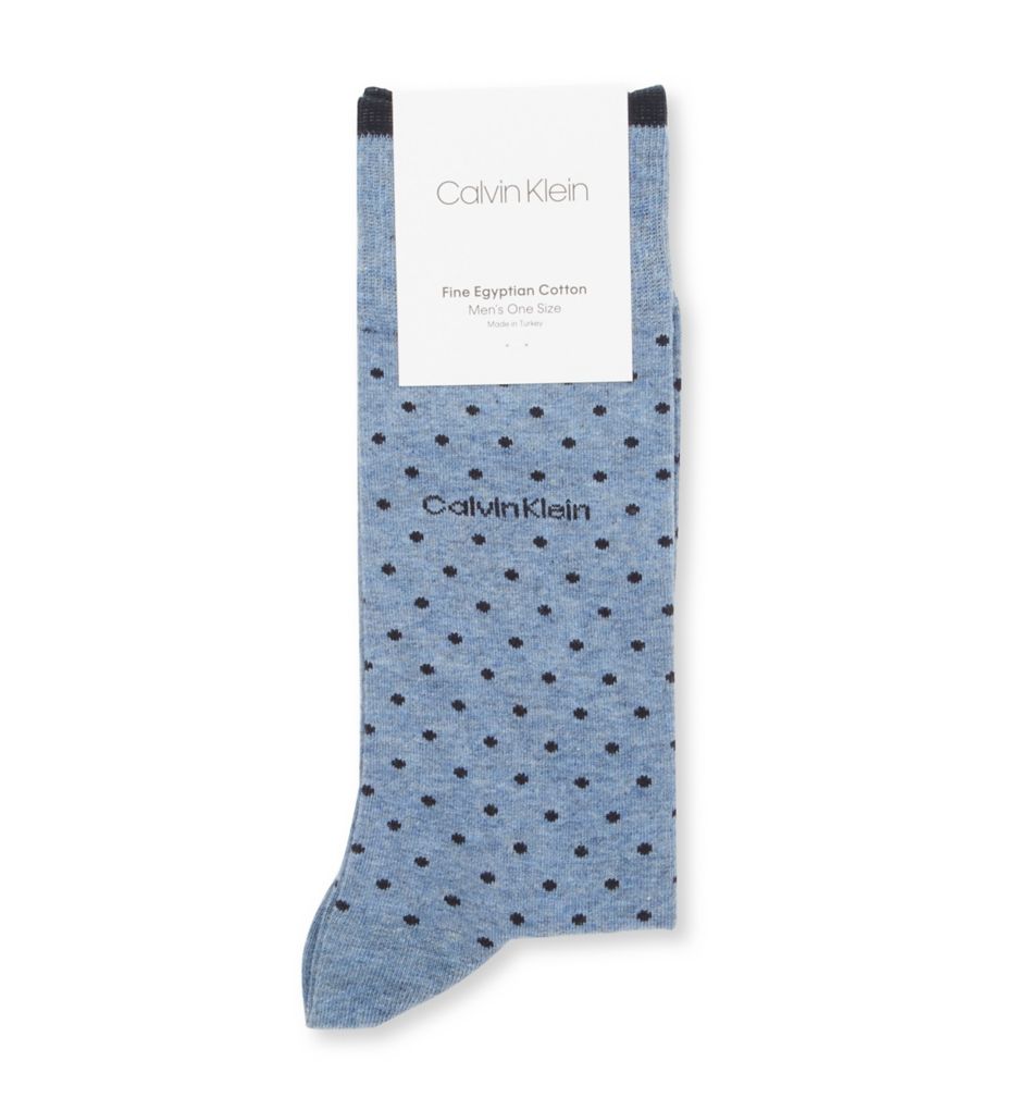 Giza Pin Dot Crew Sock-fs