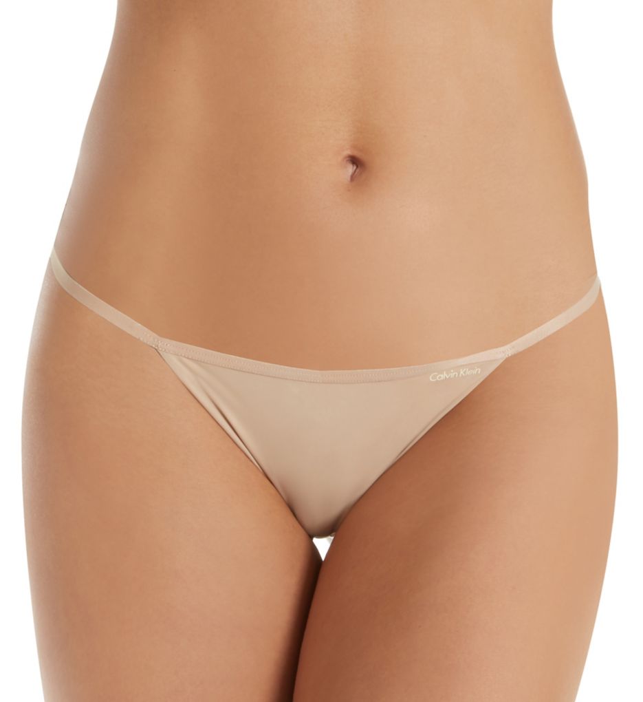 Calvin klein sleek string hot sale thong