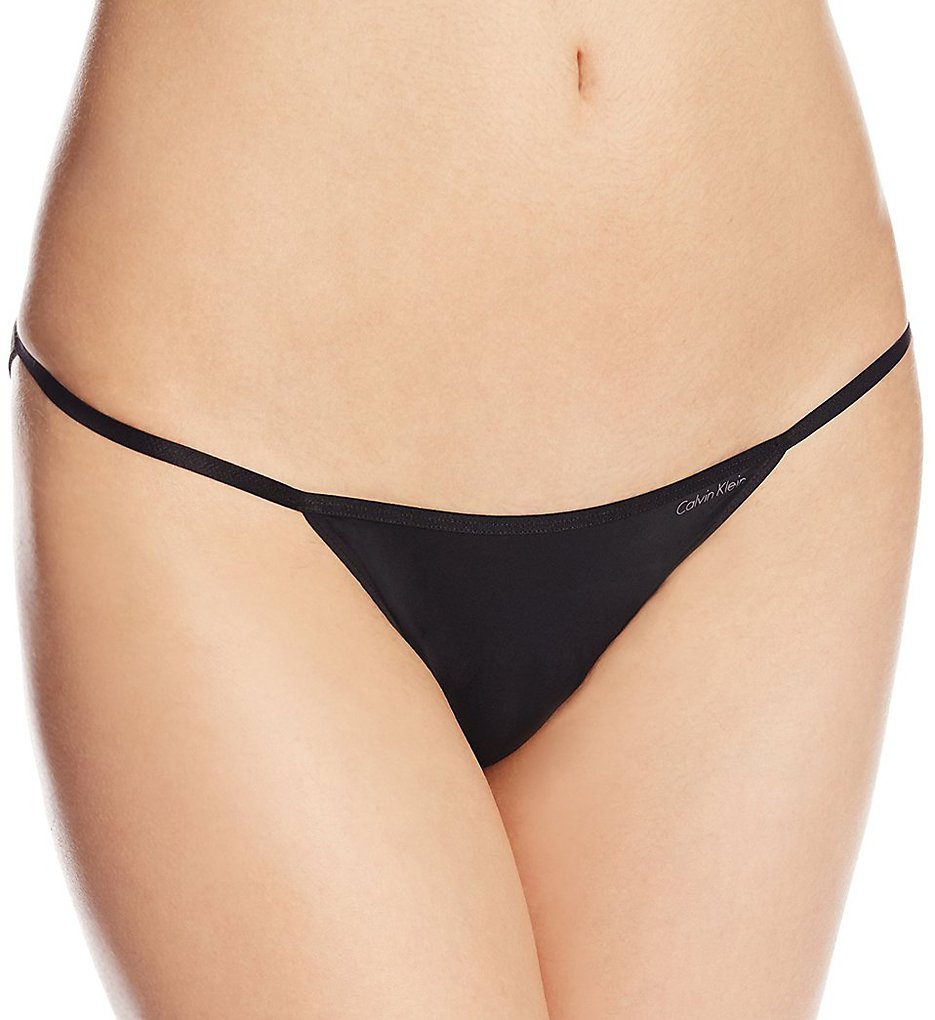 Calvin Klein : Calvin Klein D3510 Sleek Bikini Panty (Black S)