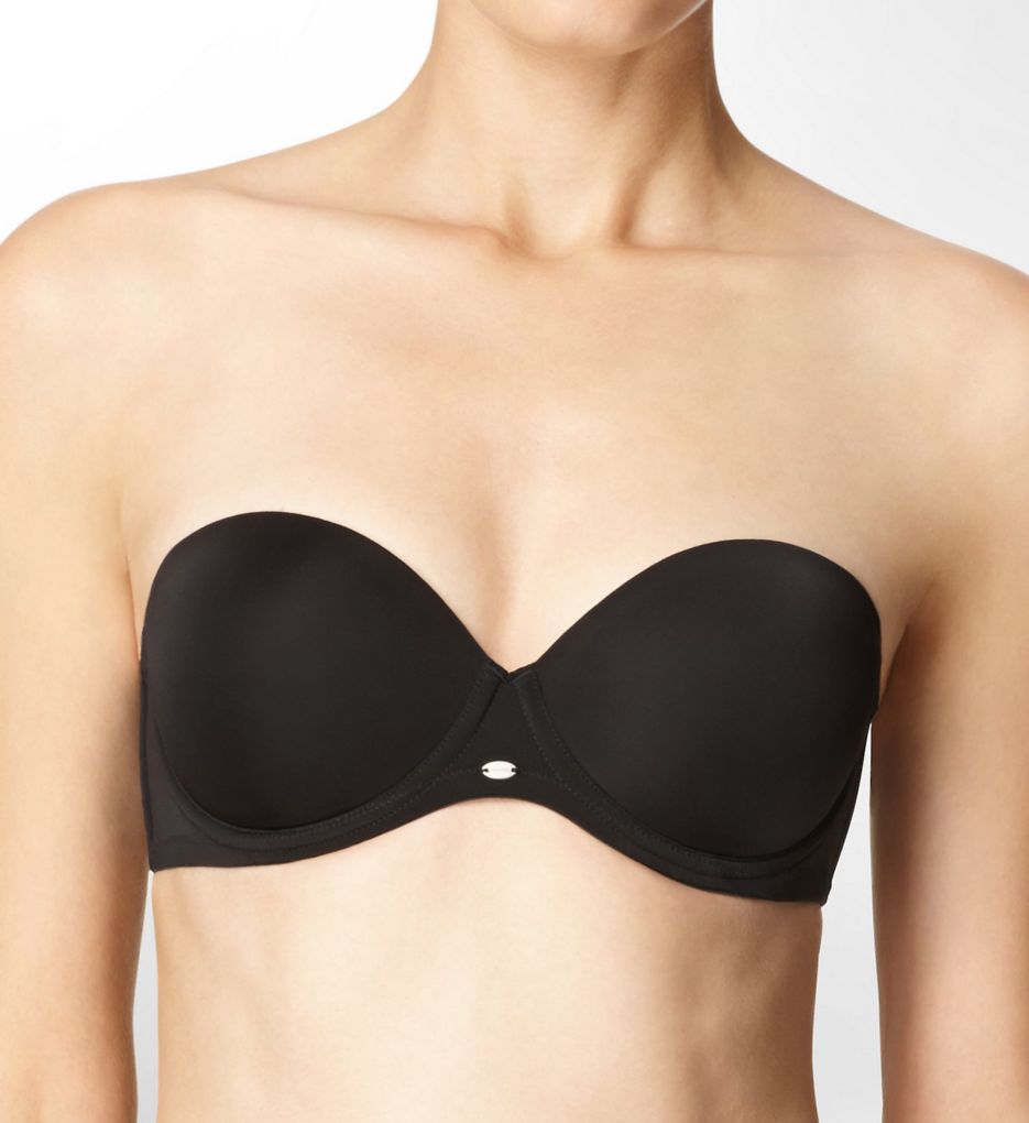 Naked Glamour Strapless Push Up Bra