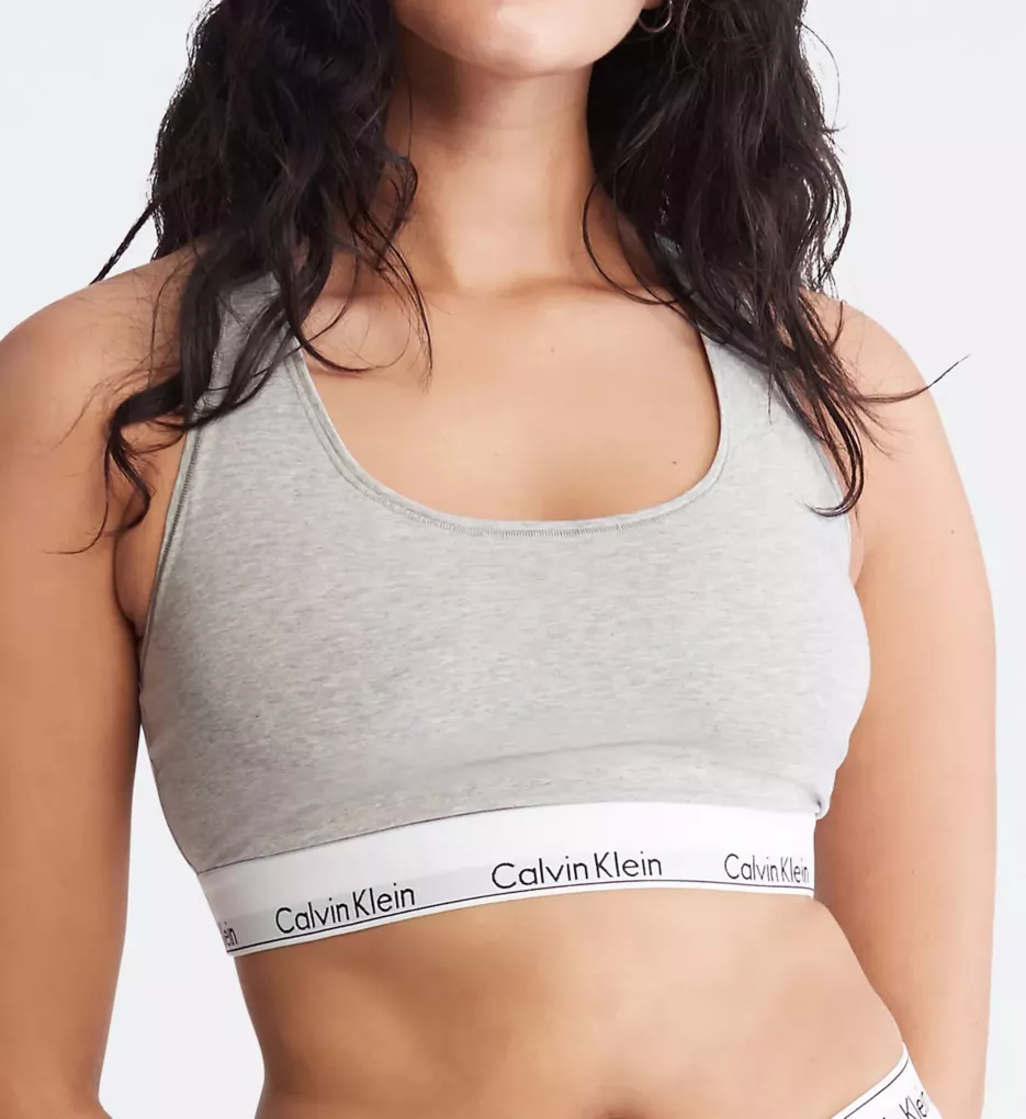 ブラジャー＆ショーツ   Modern Cotton Push-Up Bra Gray QF1654-020 Calvin Klein Calvin Klein Women's Modern Cotton Padded