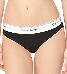 Modern Cotton Bikini Panty Black S