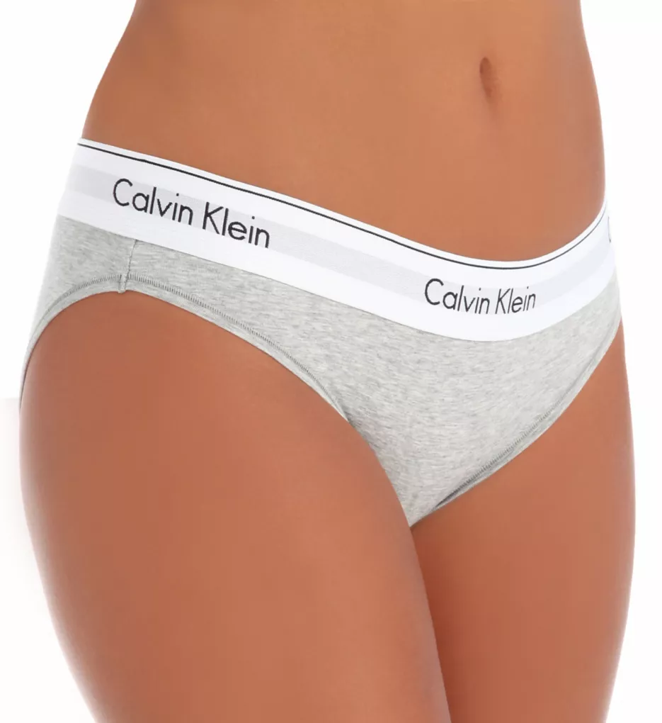 Modern Cotton Bikini Panty Grey Heather S