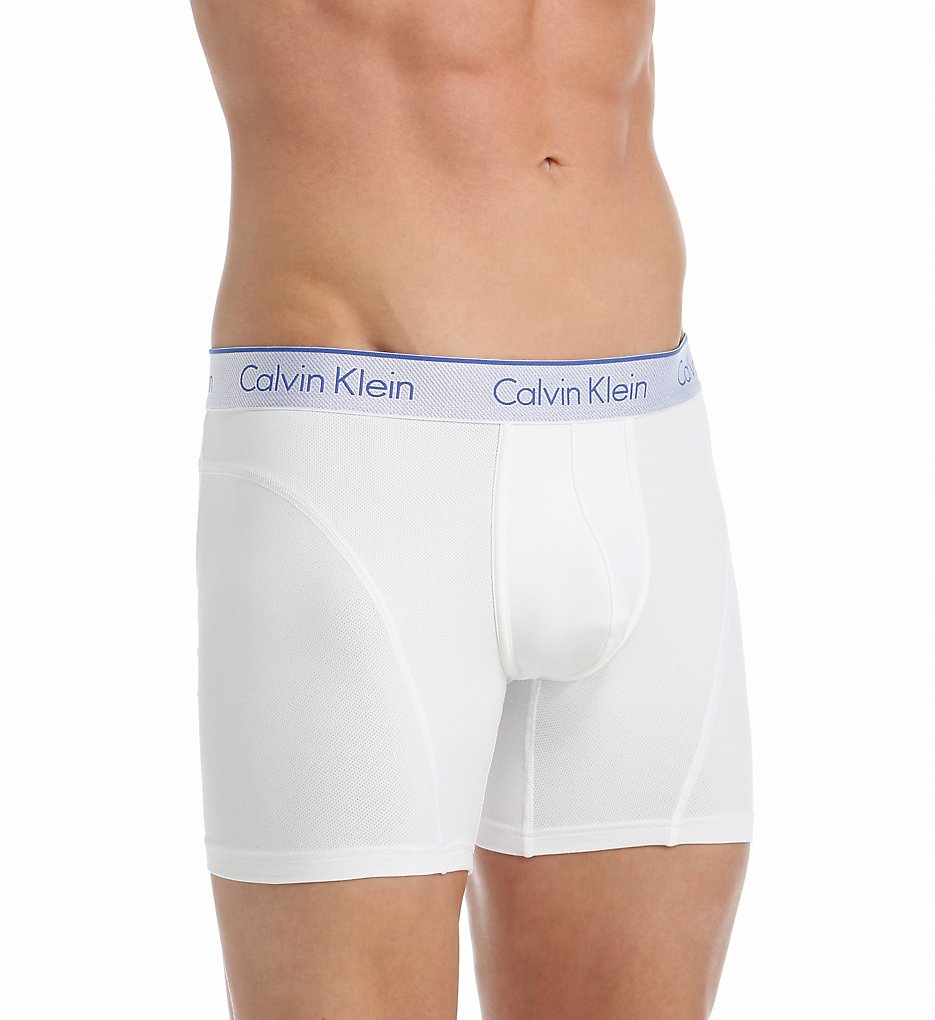 Calvin Klein NB1006 Air FX Micro Boxer Briefs (White)