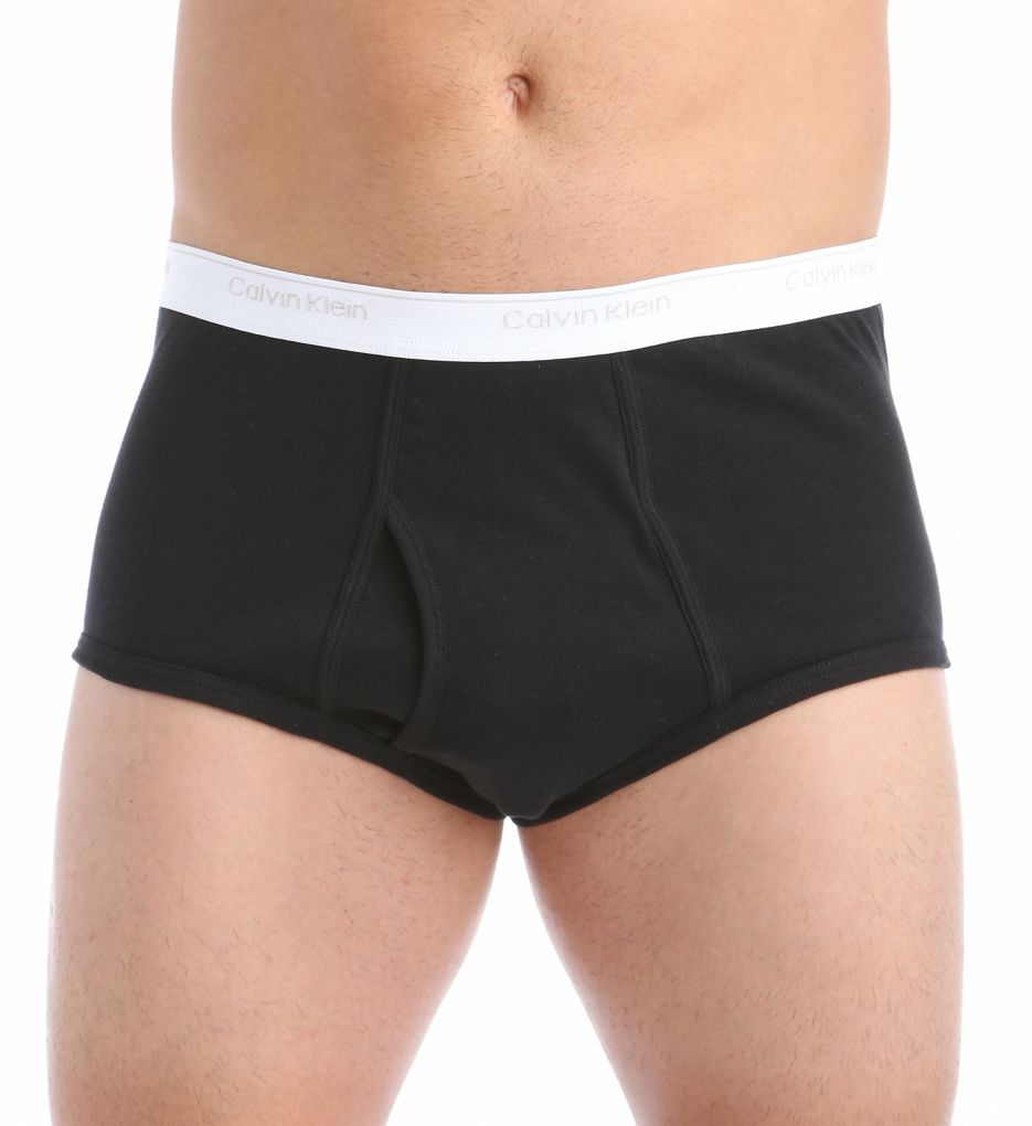 Big and Tall 100% Cotton Brief - 2 Pack-fs
