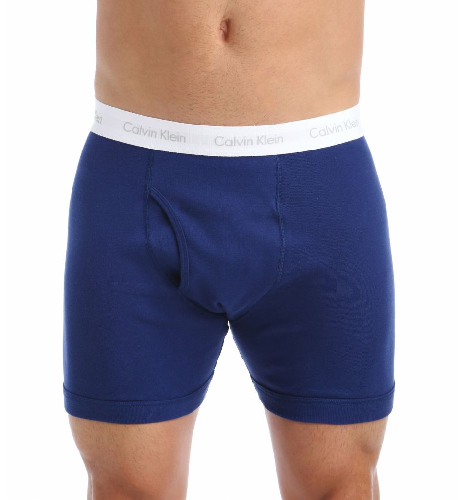 Big Man 100% Cotton Boxer Brief - 2 Pack-fs