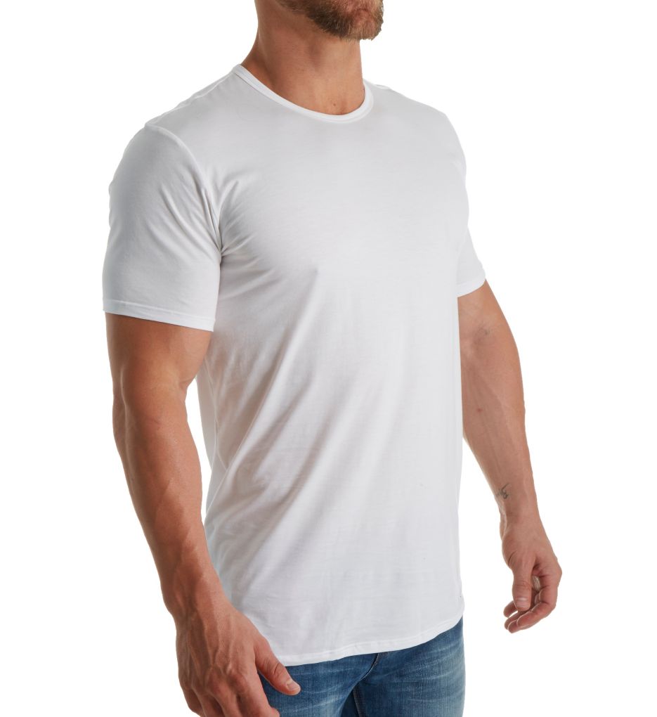 Liquid Stretch Extended Length Crew T-Shirt