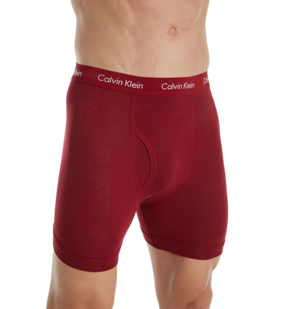 Holiday Cotton Stretch Boxer Briefs - 4 Pack
