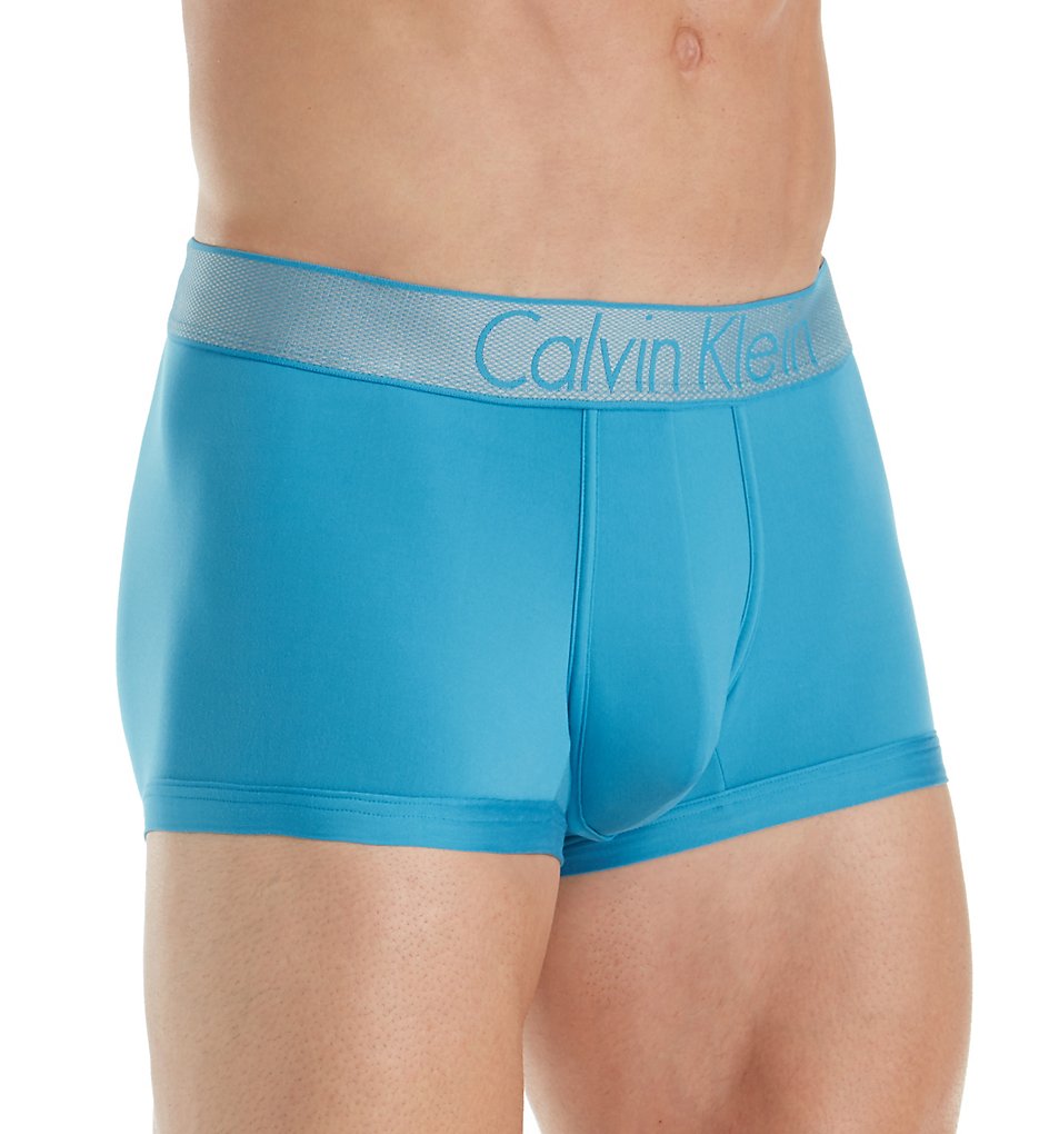 Calvin Klein NB1295 Customized Stretch Low Rise Trunk (Blue Jay)