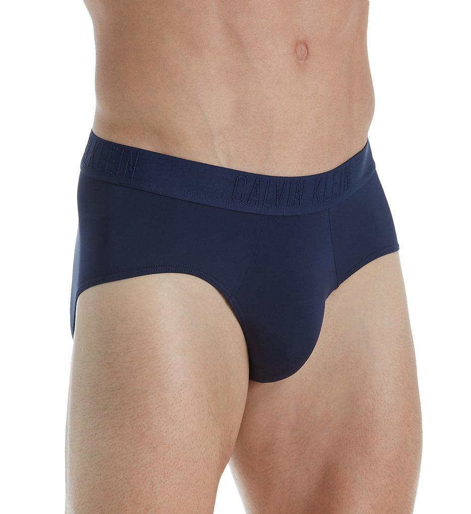 Calvin Klein NB1303 CK Black Hip Briefs (Black/Quiet Shade)