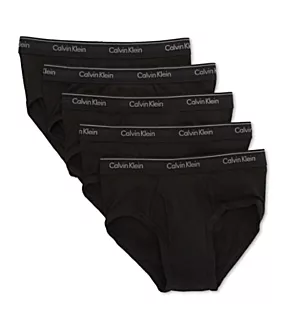 Cotton Classic Brief - 5 Pack Black M