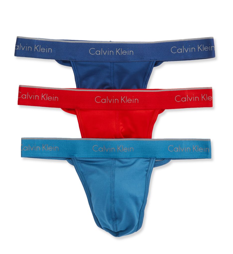 calvin klein men's microfiber thong