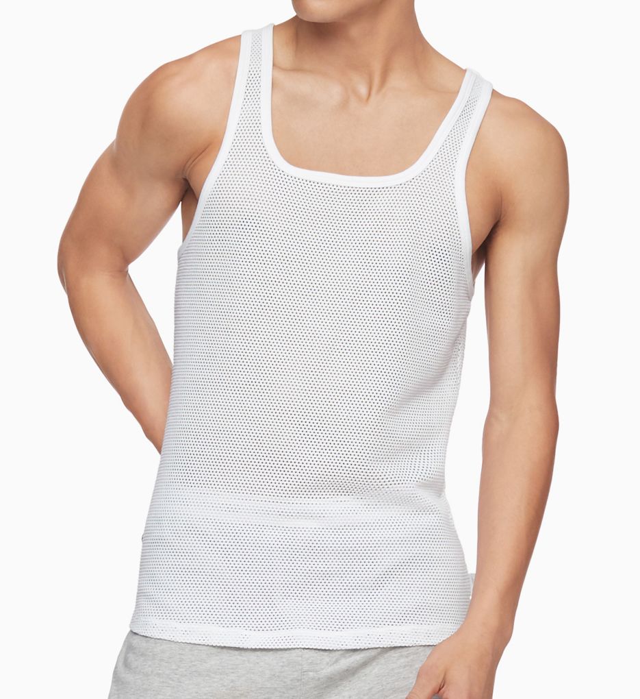 calvin klein mesh tank