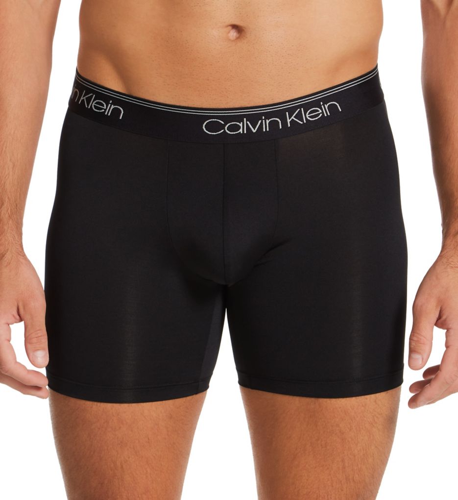 Low-rise microfibre trunks 5-pack, Calvin Klein