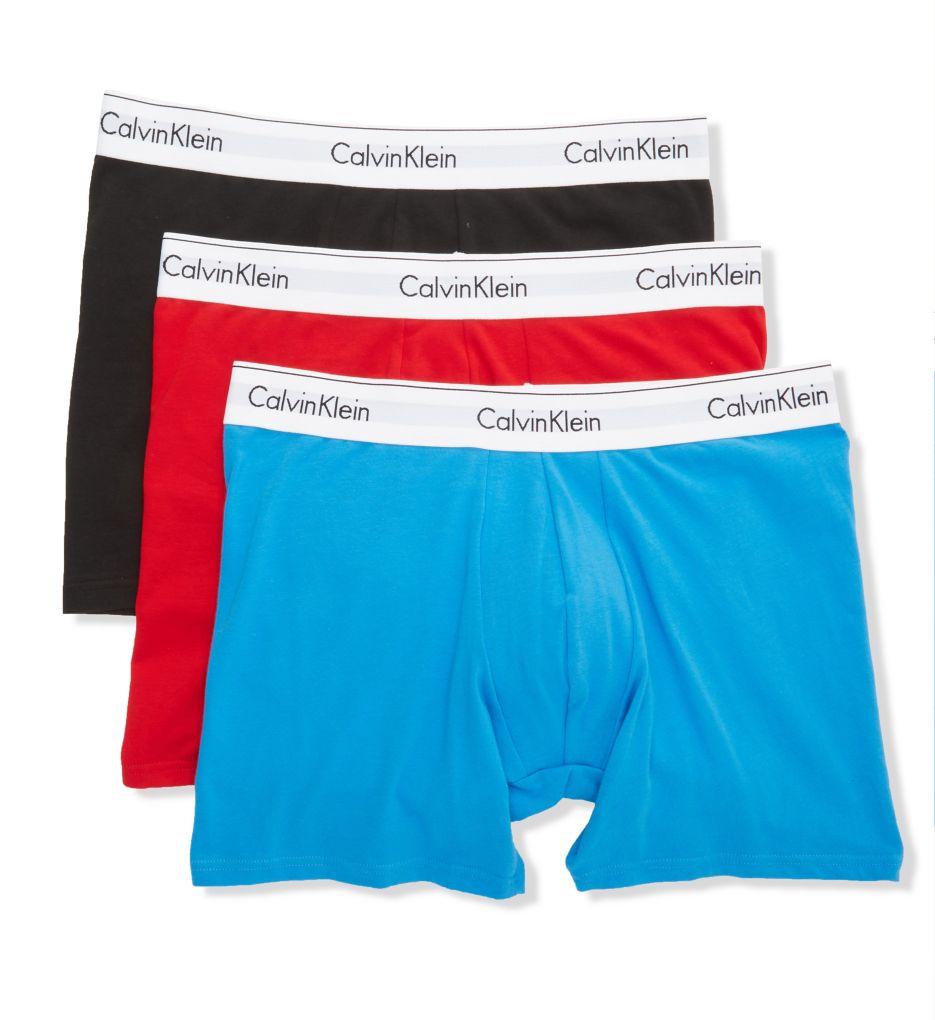 Calvin Klein Underwear - Icon Stretch-Cotton Boxer Briefs - Blue