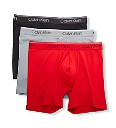 Micro Stretch Boxer Brief - 3 Pack Black/Convoy/Red Gala S