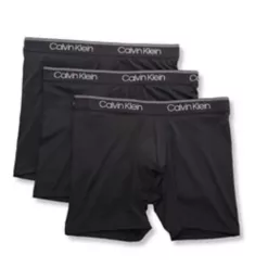 Micro Stretch Boxer Brief - 3 Pack Black L