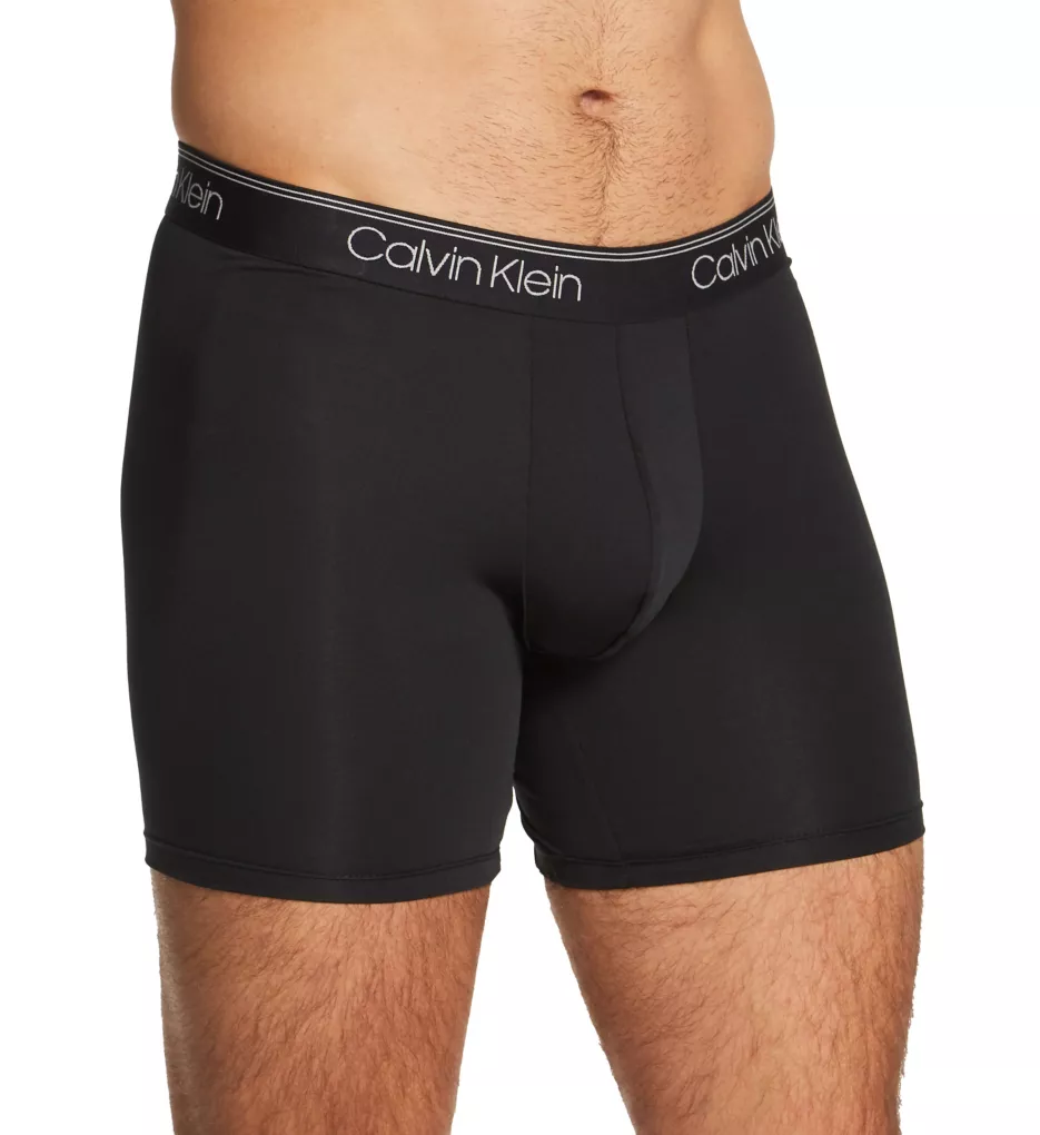 Micro Stretch Boxer Brief - 3 Pack Black L