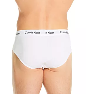 Cotton Stretch Hip Brief - 3 Pack White XL