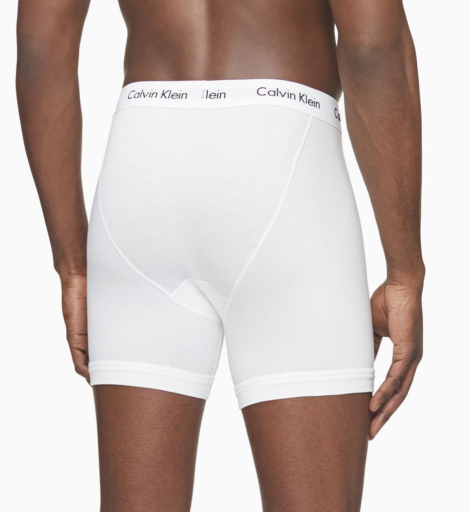 Calvin Klein Cotton Stretch Wicking Hip Brief 3-Pack White NB2613