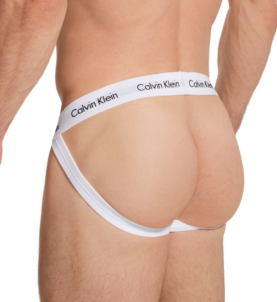 Calvin Klein Cotton Stretch Jockstrap - 3 Pack NB2623 - Image 2