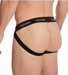 Cotton Stretch Jockstrap - 3 Pack Black S