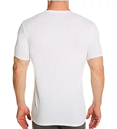 Cotton Stretch Classic Fit Crew T-Shirt - 3 Pack White S