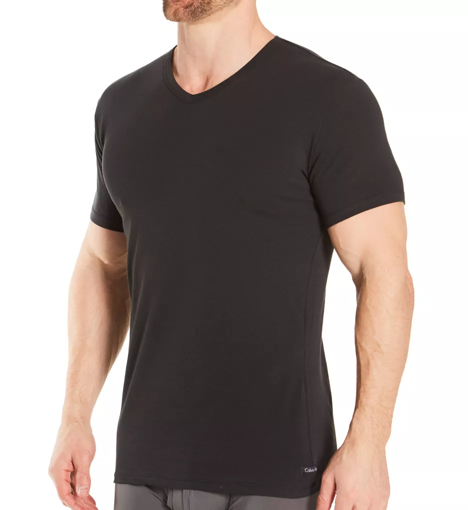 Calvin Klein 3-Pack Cotton V-Neck T-Shirt