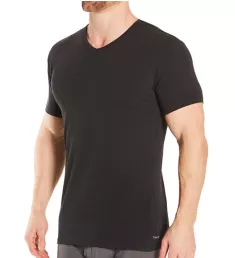 Cotton Stretch Classic Fit V-Neck T-Shirt - 3 Pack