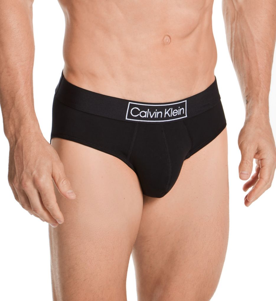 Calvin Klein Men's Hip Brief Metallic Chrome Cotton Ck U5820