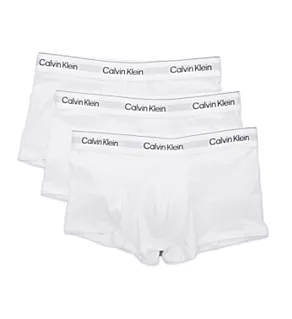 Cotton Stretch Low Rise Trunk - 3 Pack White XL