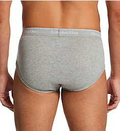 Cotton Classic Brief - 3 Pack Grey Heather S