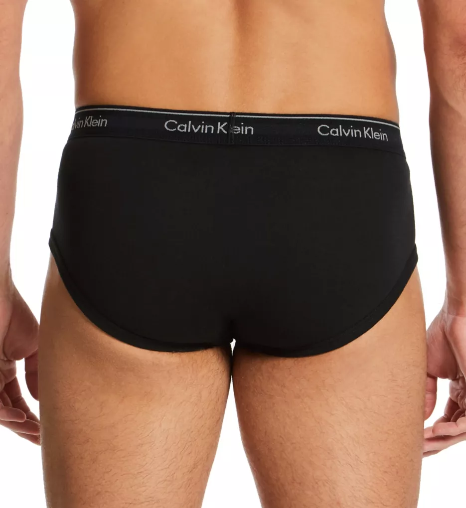 Calvin Klein Men's Luxe Pima Cotton Multipack Hip Brief, White, White,  White, X-Large at  Men's Clothing store