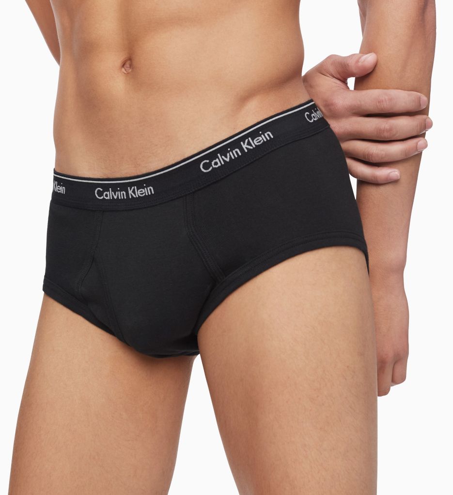 Calvin Klein Men's Classic Fit Cotton Brief 3-Pack-Gray