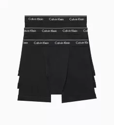 Cotton Classic Boxer Brief - 3 Pack BLK M