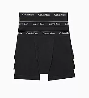 Cotton Classic Boxer Brief - 3 Pack Black M