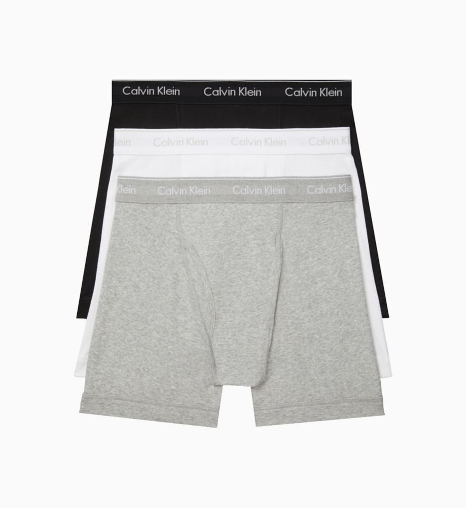 Men's Calvin Klein Classic Fit 100% Cotton 5 Pack Boxer Brief Underwear  NB1429