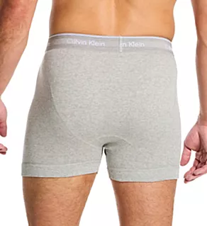 Cotton Classic Boxer Brief - 3 Pack Heather Grey L