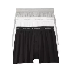 Cotton Classic Knit Boxers - 3 Pack